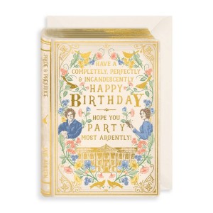 Поздравителна картичка за рожден ден - Гордост и предразсъдъци